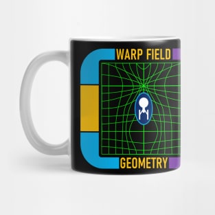 LCARS Warp Field Geometry Mug